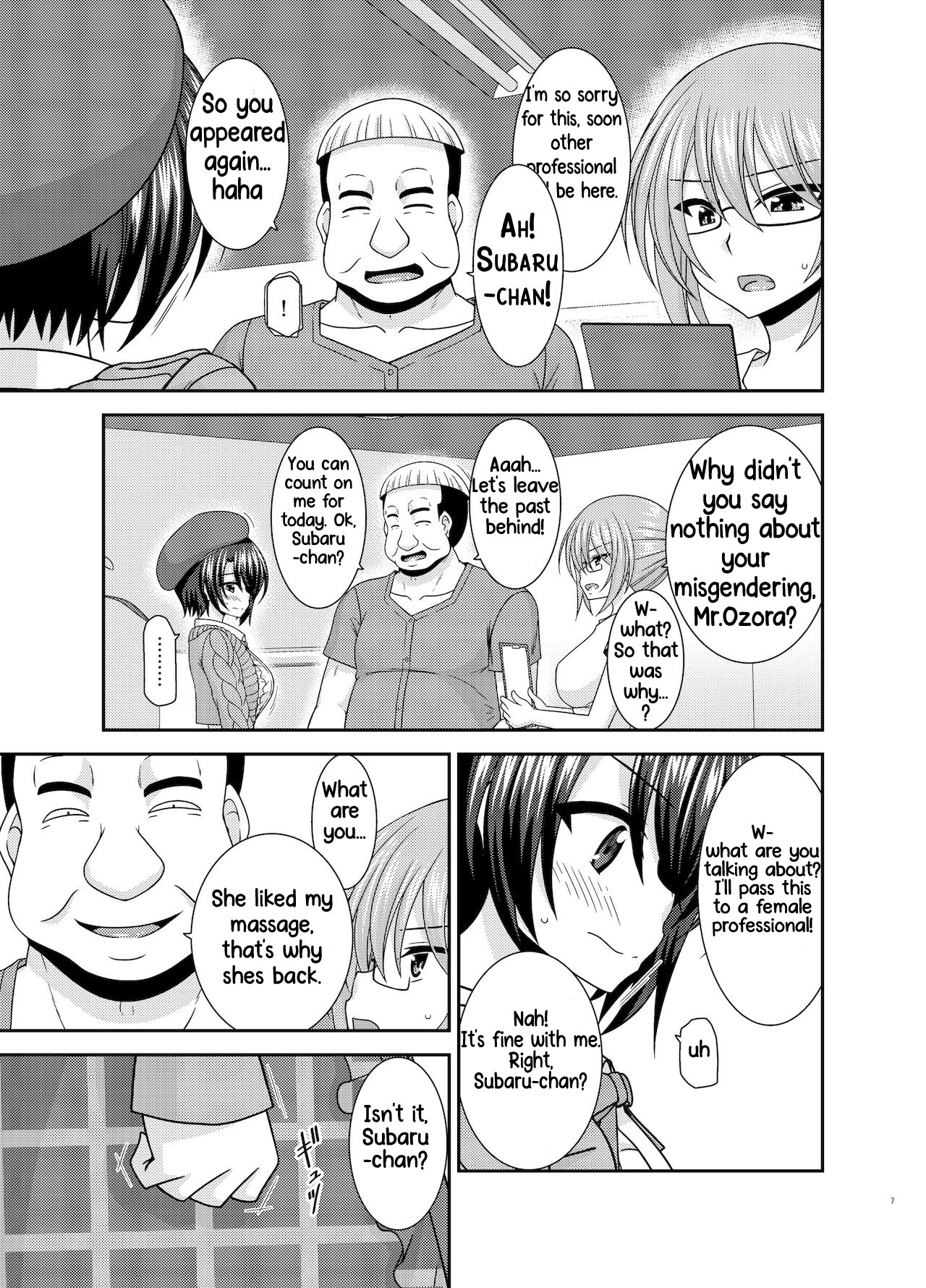 Hentai Manga Comic-The Story of a Vtuber Who Went To a Massage Parlor Only To End Up Getting Fucked After She Was Mistaken For a Boy --Chapter 3-4